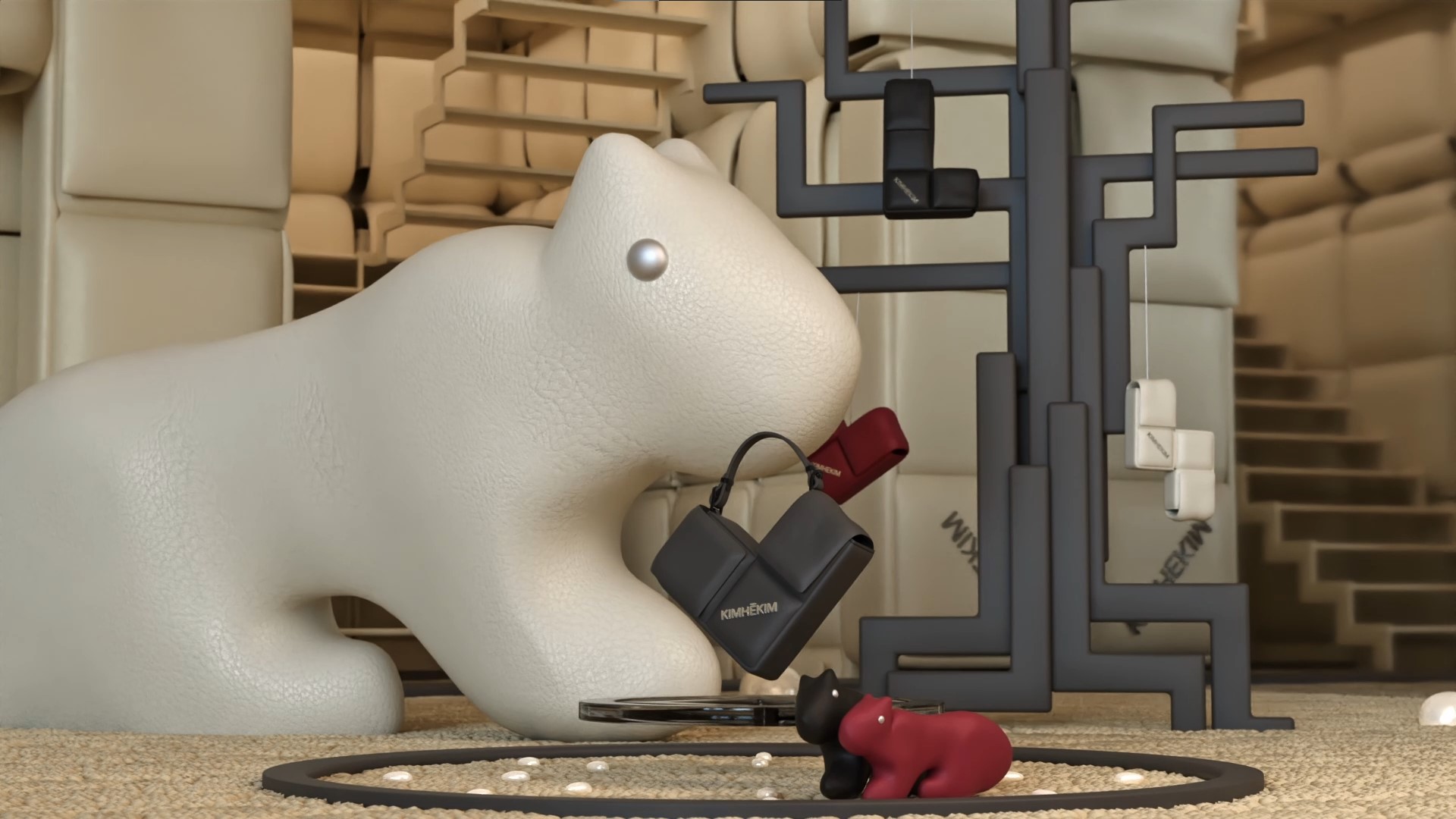 KIMHEKIM Petit Coeur Bag Artist — 04